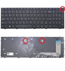 Bàn phím Laptop Lenovo Ideapad 110-15ISK, 110-17ACL, 110-17IKB, 110-17ISK (Cáp góc - Có nút nguồn)